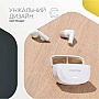 �������� Canyon Hexagon 7 TWS ANC+ENC Wireless Charge White/Beige (CNS-TWS7WB)