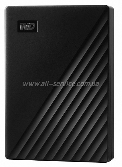 ��������� WD 2.5" USB 3.2 Gen 1 5TB My Passport Black (WDBPKJ0050BBK-WESN)