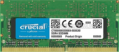  4GB Micron Crucial DDR4 2666, Single Rank, Retail (CT4G4SFS8266)