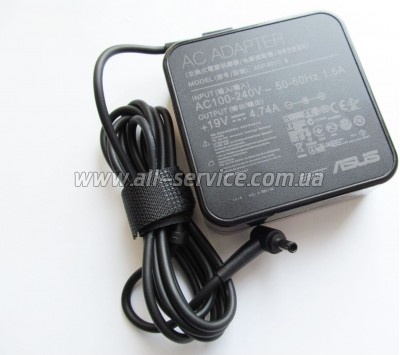 ���� ������� � �������� ASUS 90W 19V, 4.74A, ������ 4.5/3.0 (pin inside) (ADP-90YD / A40258)