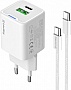 �������� ������� ColorWay GaN Mini 30W PD (CW-CHS053PDC-WT)