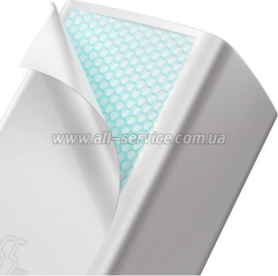 �������� ���������� Baseus 2xUSB 65W GaN white (CCGAN2L-B02)