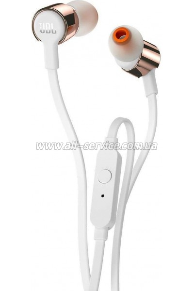 �������� JBL T210 Rose Gold (JBLT210RGD)
