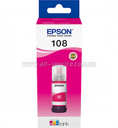   Epson 108 EcoTank L8050/ L18050 B/C/M/Y/LC/LM (SET108E)