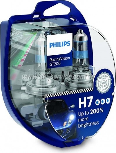  Philips H7 RACING VISION 2 (12972RGTS2)