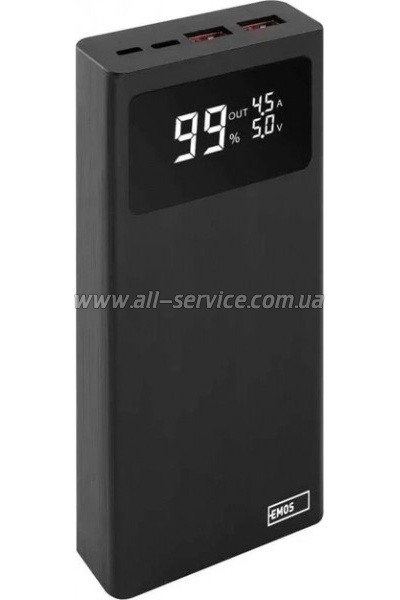 ������� ������������� EMOS 20000mAh BETAQ 20 PD 22.5W, black (B0532B)