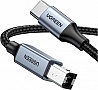 ������ ��� �������� USB-C 2.0 to BM 1.0m black Ugreen (45034)