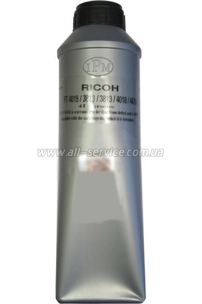 Тонер IPM Ricoh FT-4015/ Type 1305/ Gestetner 2913 Black 415г/ банка (TSR23) Тонер IPM Ricoh FT-4015/ Type 1305/ Gestetner 2913 Black 415г/ банка (TSR23)
