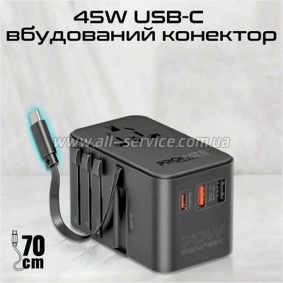 �������� ������� Promate tripmate-gan70r