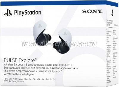 �������� Sony Playstation Pulse Explore Wireless White (1000039787)