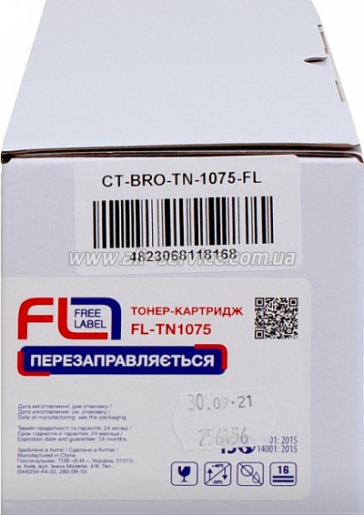 �������� Brother TN1075/ HL-1112R/ DCP-1512 Free Label (FL-TN1075)