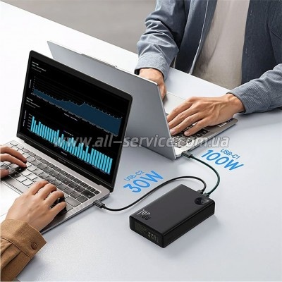   Baseus Adaman Metal Digital Display 24000mAh 140W, Black (P10021508113-00) (P10021507112-02)