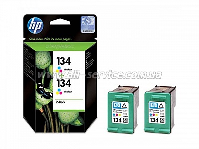 Картридж HP №134 Color Dual Pack (C9505HE) Картридж HP №134 Color Dual Pack (C9505HE)