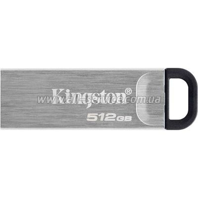  Kingston 512GB DataTraveler Kyson Silver/ Black USB 3.2 (DTKN/512GB)