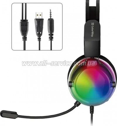 �������� ColorWay Firestrike RGB Black (CW-HPG04BK)