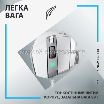  Logitech G502 X USB White (910-006146)