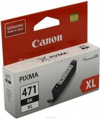  Canon CLI-471Bk XL PIXMA MG5740/ MG6840 Black (0346C001)