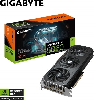  GIGABYTE GeForce RTX5060 8Gb GAMING OC (GV-N5060GAMING OC-8GD)