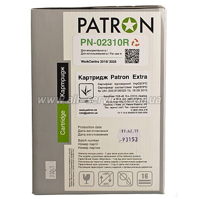  XEROX 106R02310 (PN-02310R) (WC 3315/3325) PATRON Extra