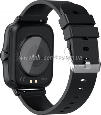 - Gelius Pro GP-SW004 (AMAZWATCH GT2) Bluetooth Call (IPX7) Black (GP-SW004 Black)