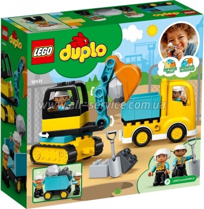 ����������� LEGO Duplo Town �������� � ���������� ���������� 20 ������� (10931)