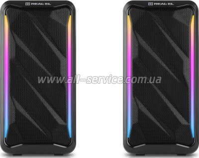   REAL-EL S-130 USB Black (EL121100018)