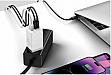 �������� ������� Baseus 2xUSB-C 65W + 1xUSB GaN + cable USB-C to USB-C 100W 1.0m white (CCGP120202)