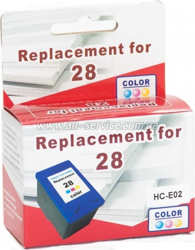 �������� MicroJet �28 HP DJ 3700/ 3800/ 3900 ������ C8728AE Color (HC-E02)