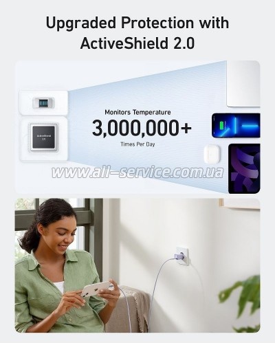 �������� ������� Anker USB-C PD 30W white (A2147G21)