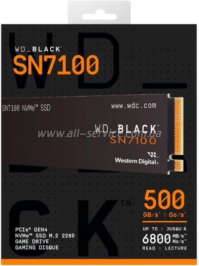  SSD M.2 2280 500GB SN7100 WD (WDS500G4X0E)