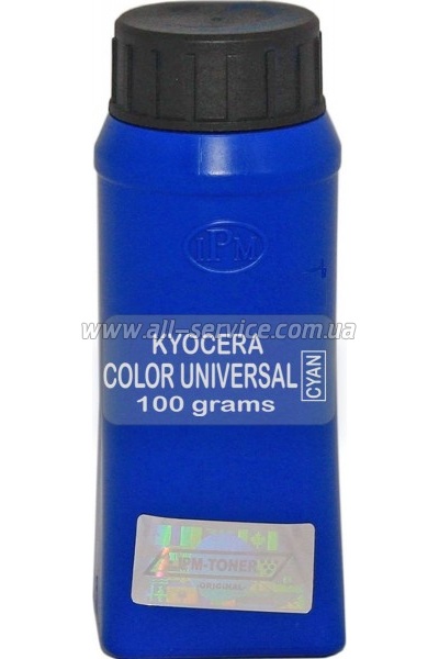 Тонер IPM Kyocera Color universal бутль 100г Cyan (TSKCUNVCLL) Тонер IPM Kyocera Color universal бутль 100г Cyan (TSKCUNVCLL)