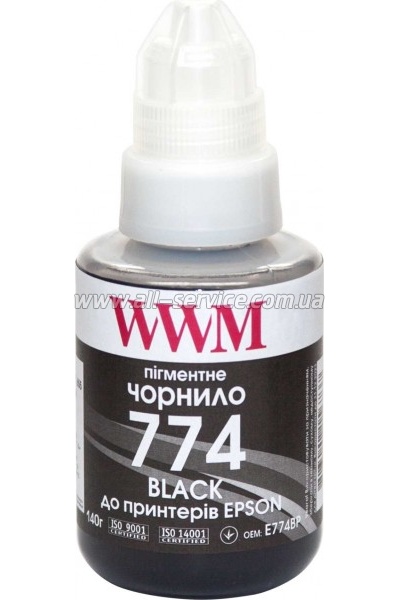 WWM  Epson M100/ M200 140 Black  (E774BP)