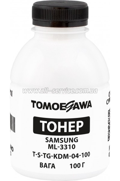 Тонер Tomoegawa Samsung ML-3310 бутль 100г Black (TSM-KDM-04-100) Тонер Tomoegawa Samsung ML-3310 бутль 100г Black (TSM-KDM-04-100)