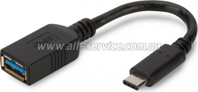 ������ Type-C to USB AF 0.15m Digitus (AK-300315-001-S)