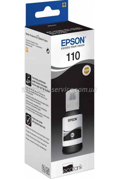 ��������� Epson 110 Epson M1120/ M2140 black pigment XL (C13T03P14A)