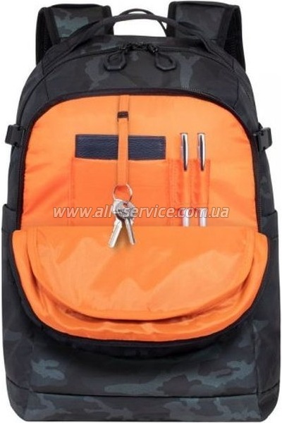   RivaCase Sherwood Molle 28  i (7631 (Navy Camo))