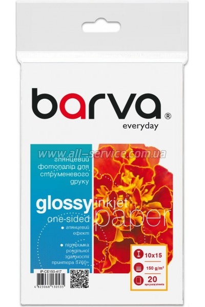 ���������� Barva Glossy Everyday 150�/� 10x15 20� (IP-CE150-417)