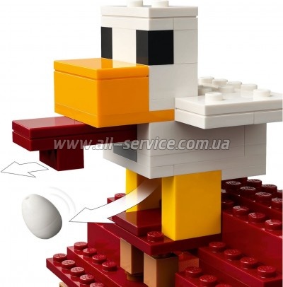 ����������� LEGO Minecraft ����� �� ���� � ��������� ����� ���� (21273)