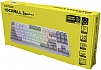  Hator Rockfall 3 Mecha TKL QMK/VIA Orange Wireless White (HTK851UA)