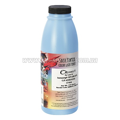 Тонер SCC Odyssey Samsung CLP-615/ CLX-6220 cyan 170г/ банка (SAM670-170B-COS) Тонер SCC Odyssey Samsung CLP-615/ CLX-6220 cyan 170г/ банка (SAM670-170B-COS)