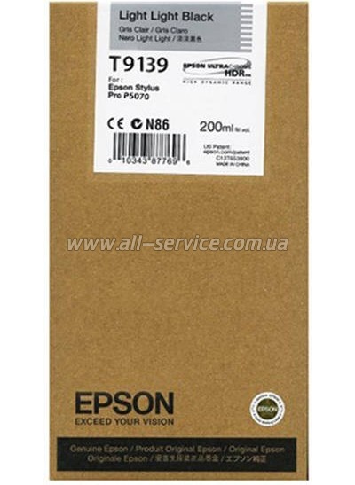  Epson SureColor SC-P5000 light light black (C13T913900)