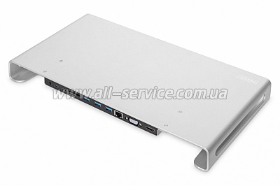 ���-������� Digitus USB Type-C 11in1 Silver (DA-70881)