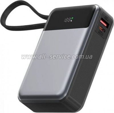   Acefast M21 20000mAh Black Gray (6974316283898)