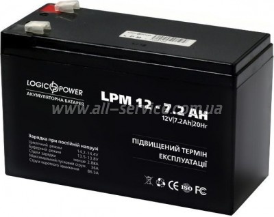 ������� � ��� LogicPower LPM 12V 7.2Ah (3863)