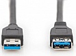 ���� ������ USB 3.0 AM/ AF 3.0m black Digitus (AK-300203-030-S)