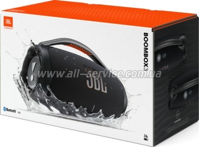   JBL Boombox 3 Black (JBLBOOMBOX3BLKEP)