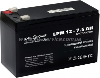 ������� � ��� LogicPower LPM 12V 7.5Ah (3864)