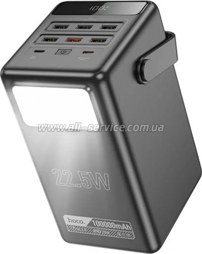 ������� ������������� HOCO 100000mAh Endure PD 22.5W Black (DB03 / 714721)