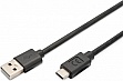 ���� ������ USB 2.0 AM to USB-C 3.0m black Digitus (AK-300148-030-S)
