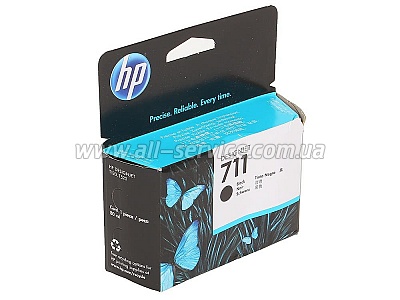  HP 711 DesignJet 120/ 520 Black (CZ133A)